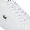 Zapatos sport Lacoste powercourt blancas con detalles verdes