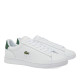 Zapatos sport Lacoste carnaby set blancas con detalles verdes - Querol online