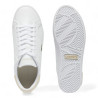 Zapatillas urban Lacoste powercourt 2.0 blancas y oro