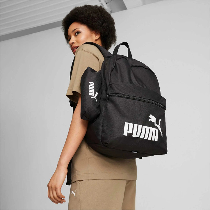 Mochila Puma phase set negro con estuche - Querol online