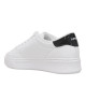 Zapatillas urban Levi's Amber blancas con detalle trasero en negro brillante - Querol online