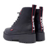 Botines plataforma Levi's Cherry estilo militar con plataforma y detalles rojos
