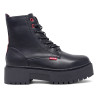 Botins plataforma Levi's Cherry estil militar amb plataforma i detalls vermells