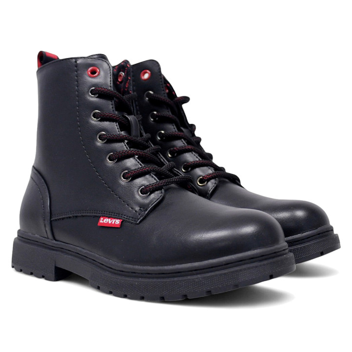 Botines Levi's Clover estilo militar con logo trasero - Querol online