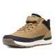 Botines Levi's Ascot marrones con detalles rojos y suela gruesa - Querol online