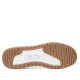 Zapatos sport Levi's piper blancas con suela caramelo - Querol online