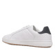 Zapatos sport Levi's piper blancas con suela caramelo - Querol online