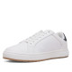 Zapatos sport Levi's piper blancas con suela caramelo - Querol online