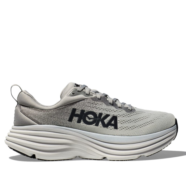 Zapatillas deportivas Hoka Bondi 8 grises - Querol online