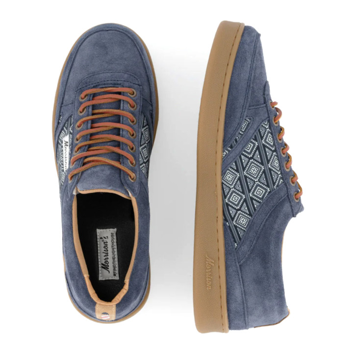 Zapatillas lona Morrison Shelby azules - Querol online