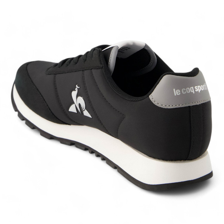 Sabatilles esportives Le Coq Sportif Racerone 2 negres i platejades - Querol online