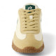 Zapatillas deportivas Le Coq Sportif Veloce I hielo con detalles beige y verdes - Querol online