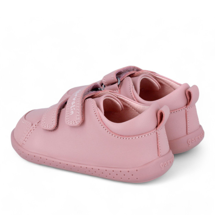 Sabates Garvalin 241300 roses de pell amb doble velcro respectuosos - Querol online