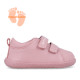 Sabates Garvalin 241300 roses de pell amb doble velcro respectuosos - Querol online