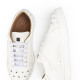 SNEAKER MACERA TACHAS NAPA BLANCO POPA - Querol online