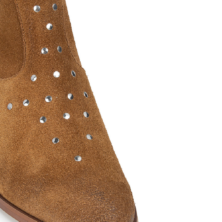 BOTIN MILAN TACHAS CUERO POPA - Querol online