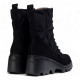 BOTINES SILVER NEGROS NEGRO WONDERS - Querol online