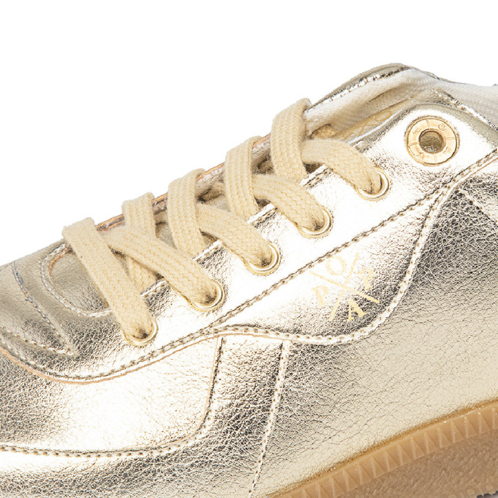 SNEAKER IMPERIAL LAMINADO PLATINO POPA - Querol online