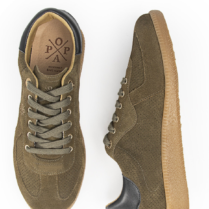 SNEAKER IMPERIAL SERRAJE VERDE POPA - Querol online