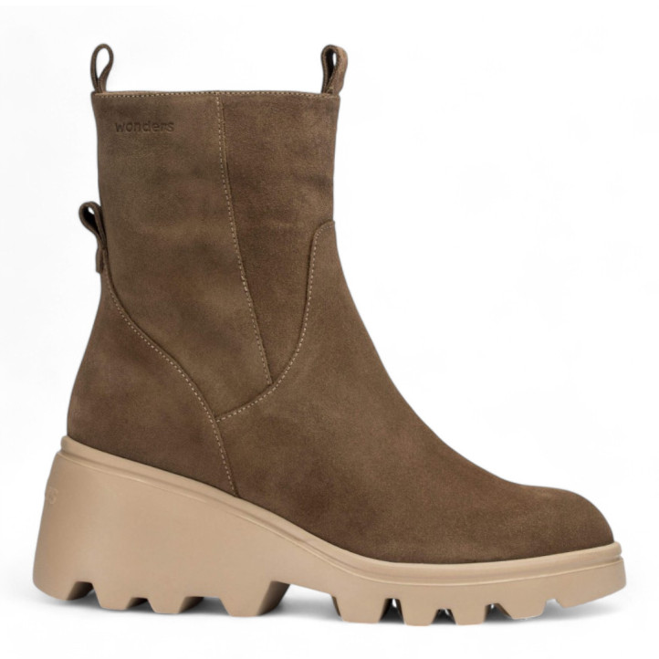 BOTINES LEEDS MARRONES MARRON WONDERS - Querol online