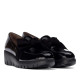 MOCASINES ROMEO NEGROS NEGRO WONDERS - Querol online