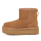 Botas australianas UGG Classic Mini plataforma color chestnut - Querol online