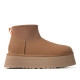 Botas australianas UGG Classic Mini Dipper color chestnut - Querol online