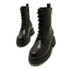 Botines plataforma Mustang missione estilo militar con cremallera lateral