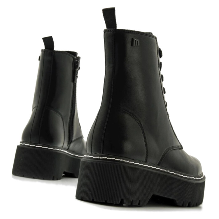 Botins plataforma Mustang stormy estil militar - Querol online