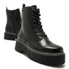 Botines plataforma Mustang stormy estilo militar