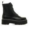 Botins plataforma Mustang stormy estil militar