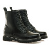 Botines planos Mustang storm low estilo militar