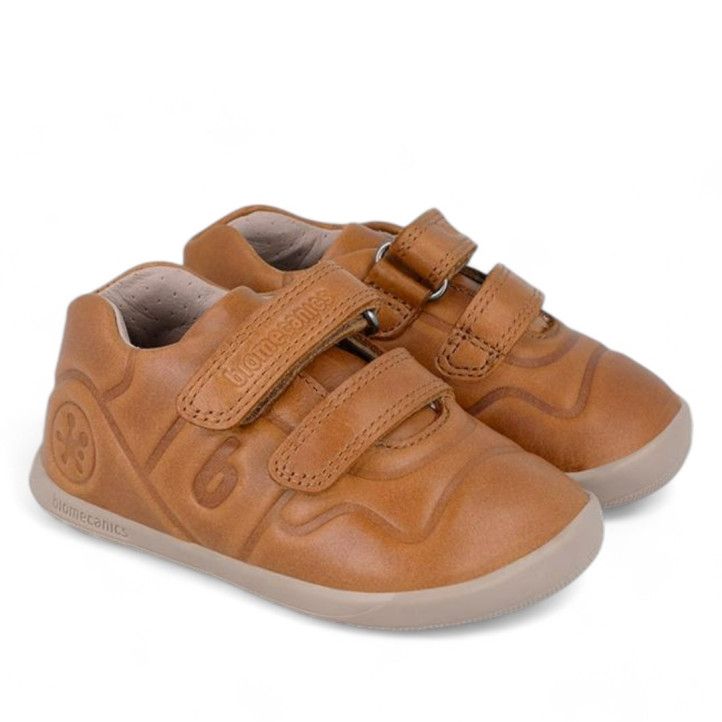 ZAPATOS BIOMECANICS DE NIñO MARRON 241160B - Querol online