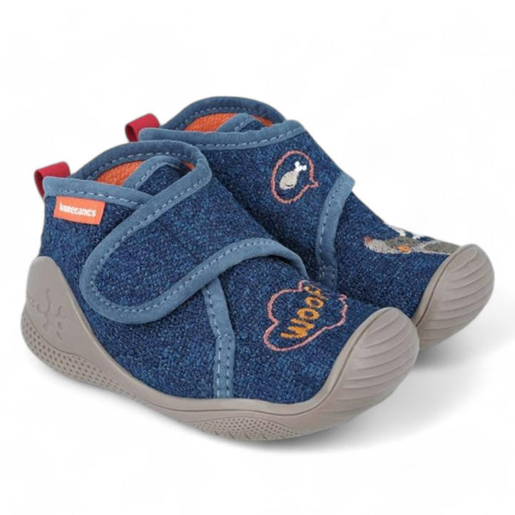 ZAPATILLAS CASA BIOMECANICS DE NIñO AZUL MARINO 241155A - Querol online