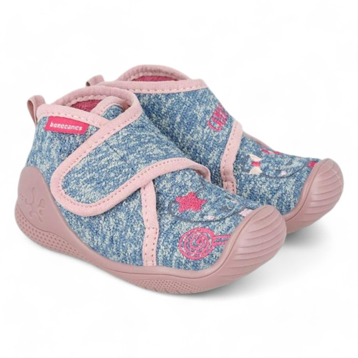 ZAPATILLAS CASA BIOMECANICS DE NIñA AZUL 241152A - Querol online