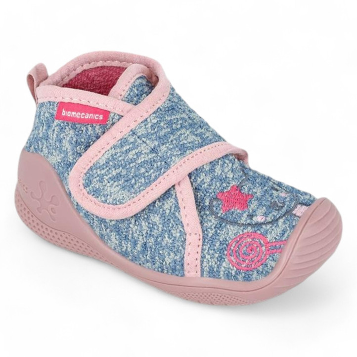 ZAPATILLAS CASA BIOMECANICS DE NIñA AZUL 241152A - Querol online