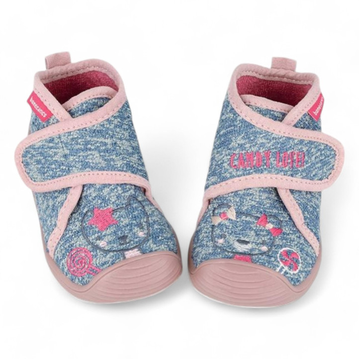 ZAPATILLAS CASA BIOMECANICS DE NIñA AZUL 241152A - Querol online