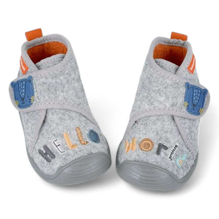 ZAPATILLAS CASA BIOMECANICS DE NIñO GRIS 241154B - Querol online