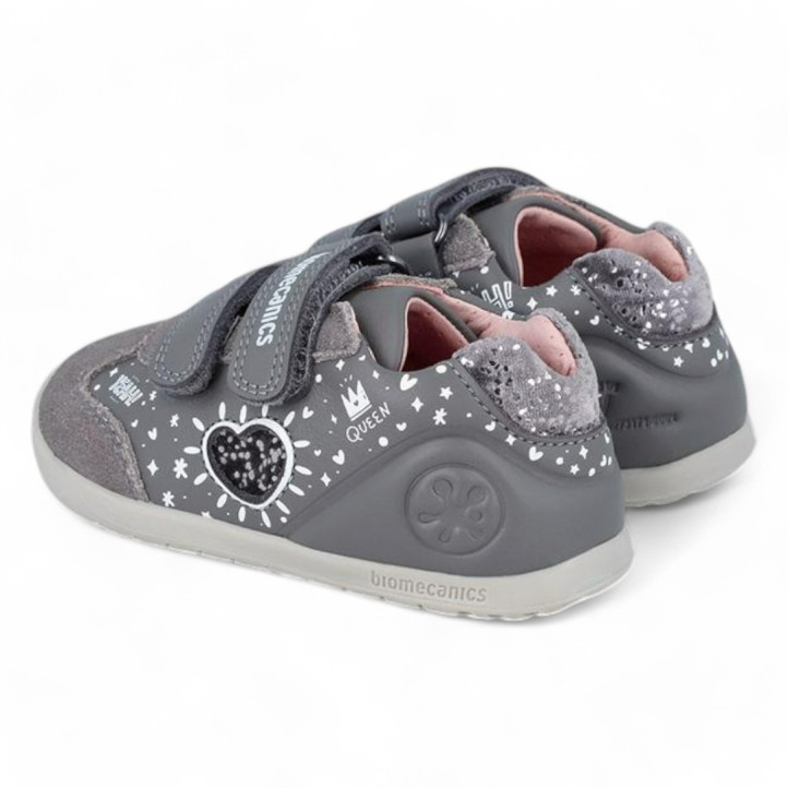 ZAPATOS BIOMECANICS DE NIñO GRIS 241163B - Querol online