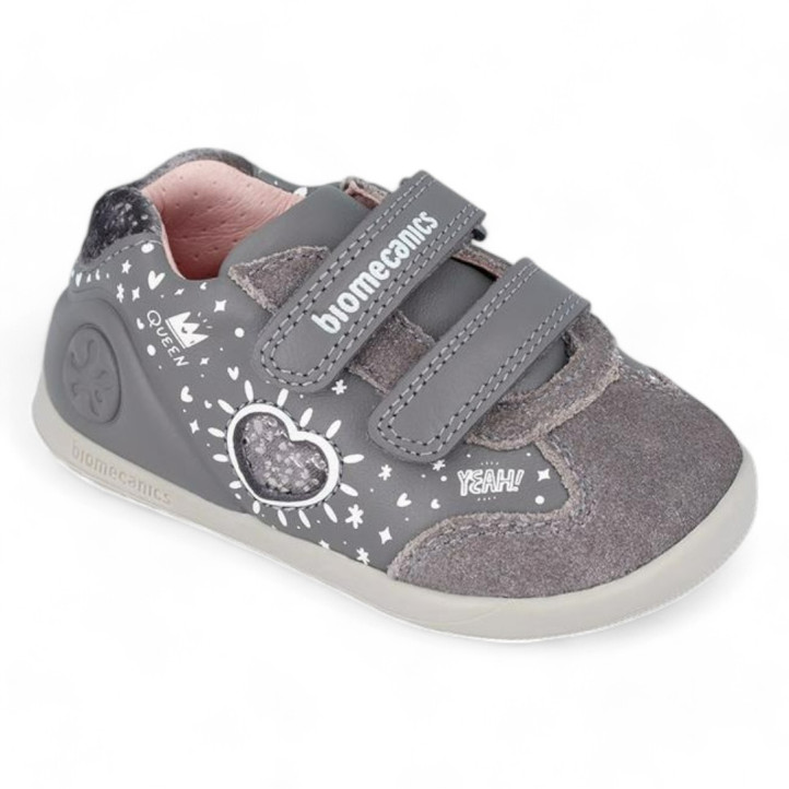 ZAPATOS BIOMECANICS DE NIñO GRIS 241163B - Querol online