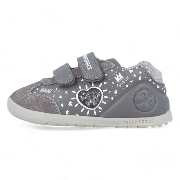 ZAPATOS BIOMECANICS DE NIñO GRIS 241163B - Querol online