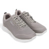 Sabatilles esportives Nicoboco grises amb sola blanca i cordons al to