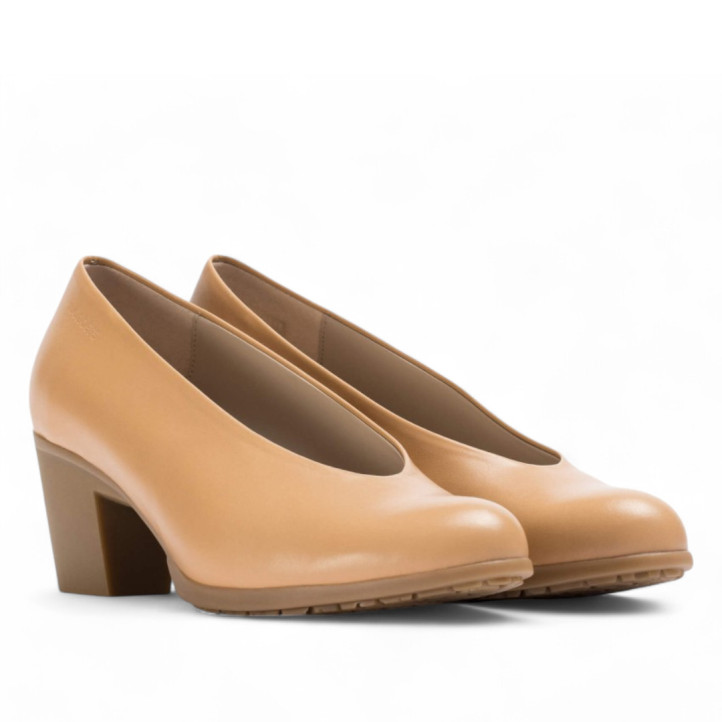 ZAPATO GRACE MARRON BEIGE WONDERS - Querol online