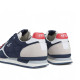 Zapatillas deportivas Pepe Jeans azules marino con detalles rojos britt road - Querol online