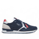 Sabatilles esportives Pepe Jeans blau marí amb detalls vermells britt road - Querol online