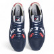 Zapatillas deportivas Pepe Jeans azules marino con detalles rojos britt road - Querol online