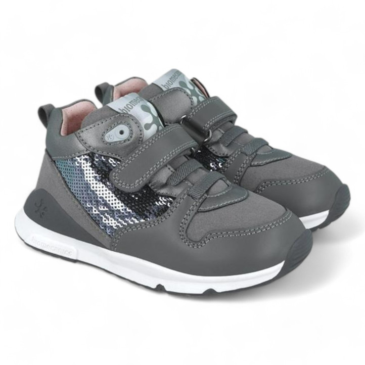 ZAPATILLAS BIOMECANICS DE NIñA GRIS 241222A - Querol online