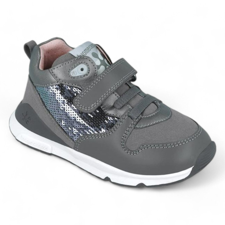 ZAPATILLAS BIOMECANICS DE NIñA GRIS 241222A - Querol online