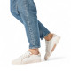 Zapatillas urban Pepe Jeans blancas kenton mix - Querol online