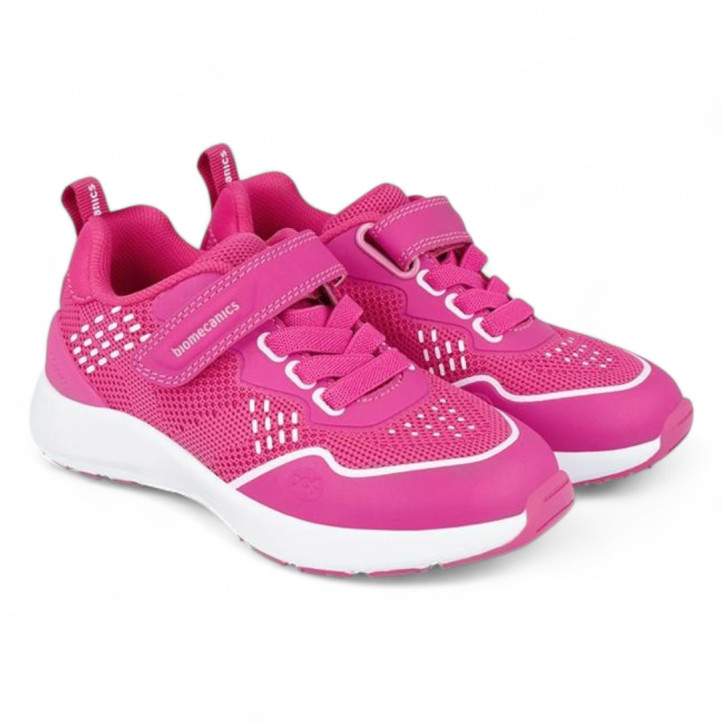 ZAPATILLAS DEPORTE BIOMECANICS DE NIñA FUCSHIA 241270B - Querol online